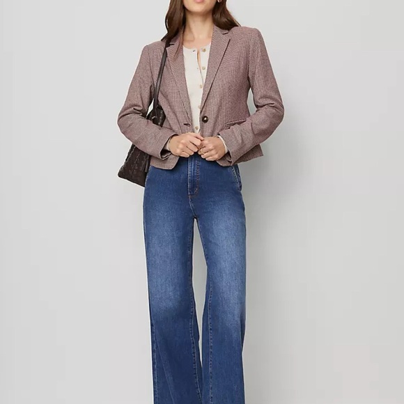 Ann Taylor Plum Suit Jacket - Picture 3 of 7